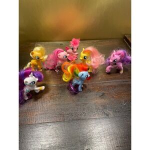 My Little Pony Toy Figures Lot of 7 G4 Generation 4 Colorful‎ Collectible